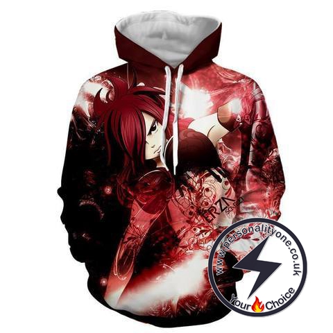 Erza Scarlet - Fairytail Hoodies - Fairytail